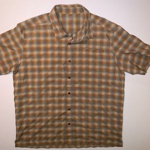 Marmot Short Sleeve Plaid Button Down